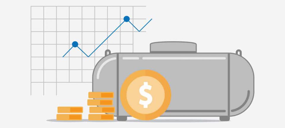 Propane price variation
