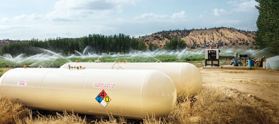 Agriculture propane banner
