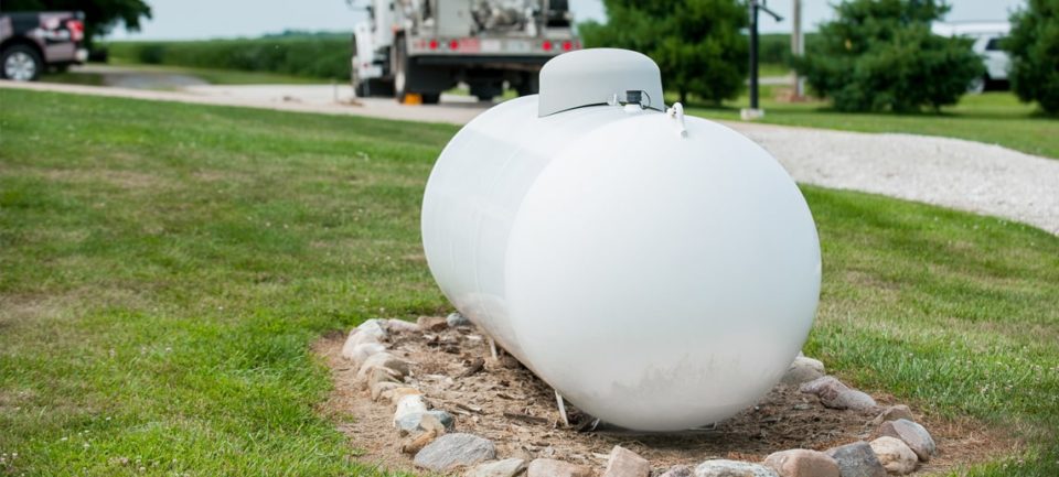 Propane tank size