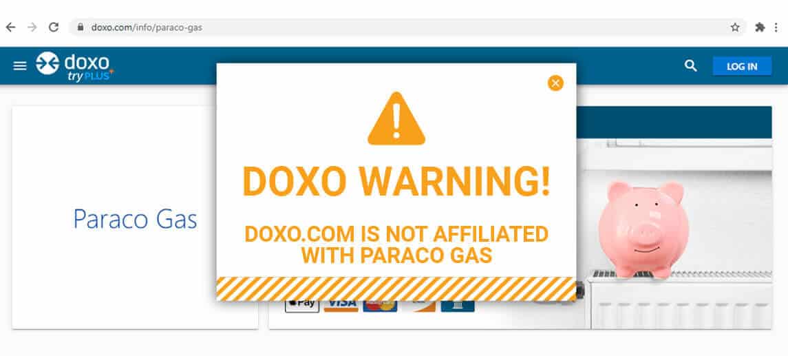 Doxo warning