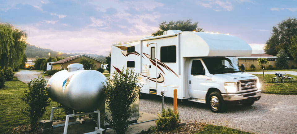 Propane for mobile homes