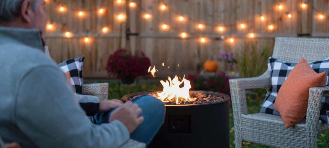 Elevating outdoor dining with propane powered appliances