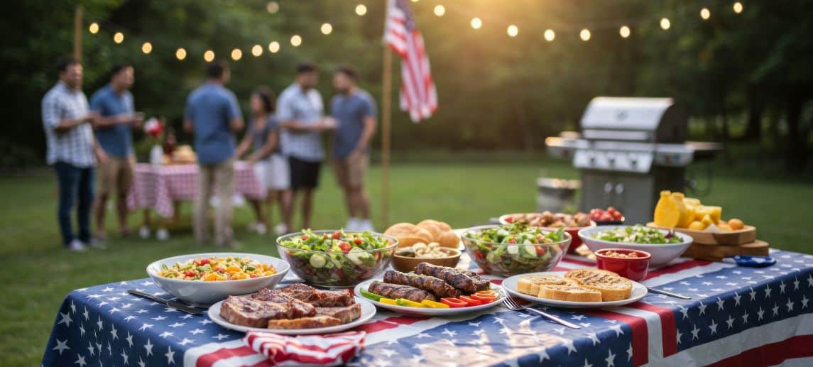 Red white bbq propane grilling tips for a safe flavorful fourth