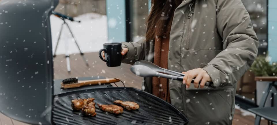 Cold weather cooking comfort foods from the grill